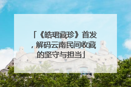 《皓珺藏珍》首发，解码云南民间收藏的坚守与担当