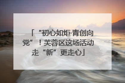 “初心如炬·青创向党”！芙蓉区这场活动走“新”更走心