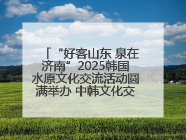 “好客山东 泉在济南”2025韩国水原文化交流活动圆满举办 中韩文化交流再添新彩
