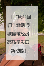 “隽商回归”激活通城县域经济高质量发展新动能