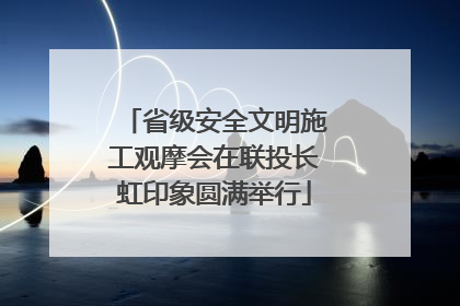 省级安全文明施工观摩会在联投长虹印象圆满举行