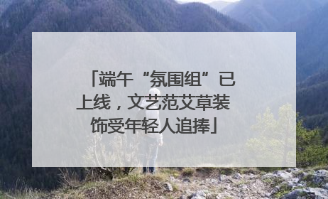 端午“氛围组”已上线，文艺范艾草装饰受年轻人追捧