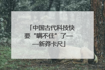 中国古代科技快要“瞒不住”了——新莽卡尺