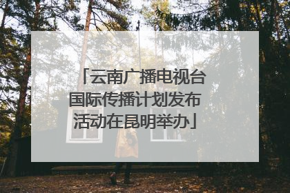 云南广播电视台国际传播计划发布活动在昆明举办
