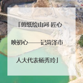 剪纸绘山河 匠心映初心——记菏泽市人大代表杨秀玲