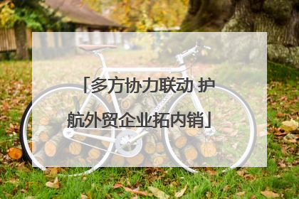 多方协力联动 护航外贸企业拓内销