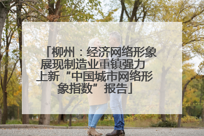 柳州：经济网络形象展现制造业重镇强力 上新“中国城市网络形象指数”报告