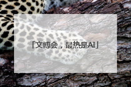 文博会，最热是AI