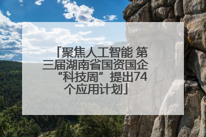 聚焦人工智能 第三届湖南省国资国企“科技周”提出74个应用计划