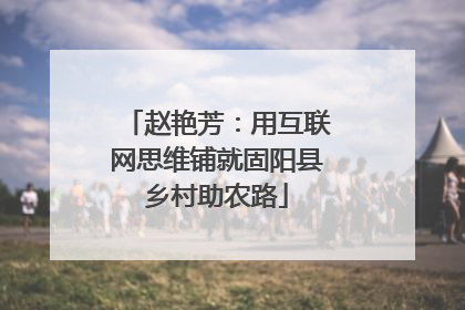 赵艳芳：用互联网思维铺就固阳县乡村助农路
