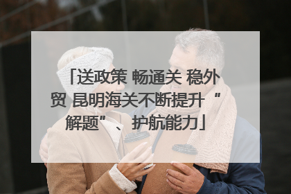 送政策 畅通关 稳外贸 昆明海关不断提升“解题”、护航能力