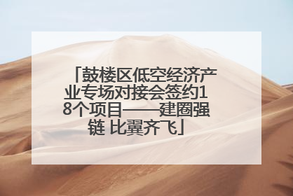 鼓楼区低空经济产业专场对接会签约18个项目——建圈强链 比翼齐飞