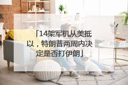 14架军机从美抵以，特朗普两周内决定是否打伊朗