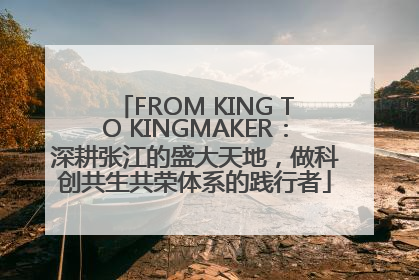 FROM KING TO KINGMAKER：深耕张江的盛大天地，做科创共生共荣体系的践行者
